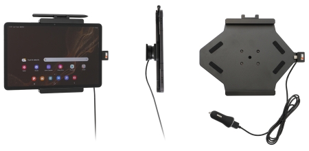 Brodit Aktiv hållare med USB-kabel och cigg-adapter, Samsung Galaxy Tab S8 SM-X700  i gruppen B2B Winn Scandinavia hos Winn Scandinavia AB (240721308)