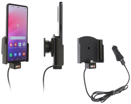 Brodit Aktiv hållare med USB-kabel och cigg-adapter, Samsung Galaxy A53 5G SM-A536B/DS  i gruppen Billjud / Smartphone i bil / Mobilhållare hos Winn Scandinavia AB (240721309)