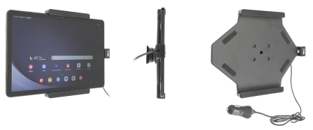 Brodit Aktiv hållare med USB-kabel och cigg-adapter, Samsung Galaxy Tab A9+ 11 SM-X210/SM-X215 LTE/SM-X216 5G  i gruppen B2B Winn Scandinavia hos Winn Scandinavia AB (240721389)