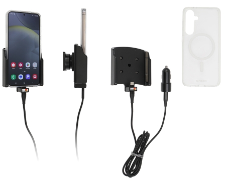 Brodit Mobilskal med Aktiv hållare och billaddare, Samsung Galaxy S24+ SM-S926B/DS  i gruppen Billjud / Smartphone i bil / Mobilhållare hos Winn Scandinavia AB (240721405)