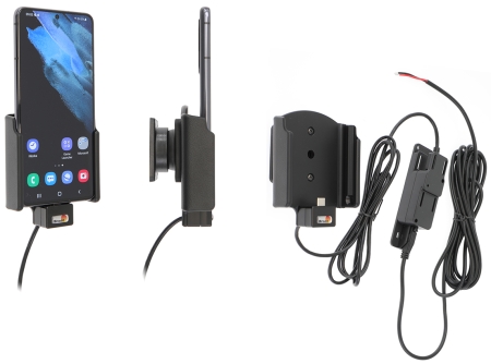 Brodit Aktiv hållare för fast installation, Samsung Galaxy S21 5G SM-G991B/SM-G991B/DS  i gruppen Billjud / Smartphone i bil / Mobilhållare hos Winn Scandinavia AB (240727244)