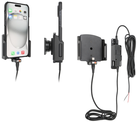 Brodit Aktiv hållare för fast installation, Apple iPhone 15 Plus/15 Pro Max/16 Plus/16 Pro Max i gruppen Billjud / Smartphone i bil / Mobilhållare hos Winn Scandinavia AB (240727377)