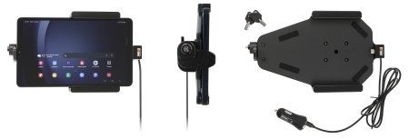 Brodit Hållare med nyckel-lås, Samsung Galaxy Tab A9 SM-X110/SM-X115  i gruppen Billjud / Smartphone i bil / Mobilhållare hos Winn Scandinavia AB (240735399)