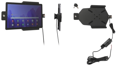 Brodit Hållare med nyckel-lås, Samsung Galaxy Tab A7 10.4 (2020) SM-T500/SM-T505  i gruppen Billjud / Smartphone i bil / Mobilhållare hos Winn Scandinavia AB (240736229)