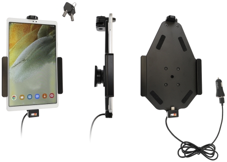 Brodit Hållare med nyckel-lås, Samsung Galaxy Tab A7 Lite SM-T220/SM-T225  i gruppen Billjud / Smartphone i bil / Mobilhållare hos Winn Scandinavia AB (240736264)