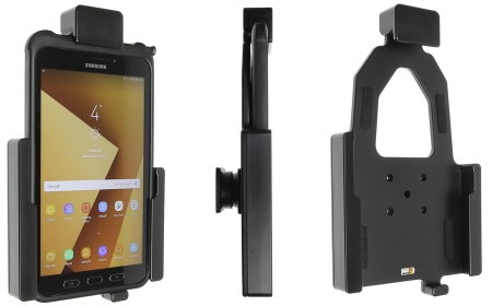 Brodit Hållare med fjäder-lås, Samsung Galaxy Tab Active 2 SM-T390/SM-T395/3 SM-T570/SM-T575/5 SM-X300/SM-X306B i gruppen Billjud / Smartphone i bil / Mobilhållare hos Winn Scandinavia AB (240741003)