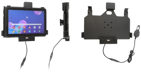 Brodit Hållare med fjäder-lås, Samsung Galaxy Tab Active Pro T540/T545/T547/T547U  i gruppen Billjud / Smartphone i bil / Mobilhållare hos Winn Scandinavia AB (240746148)