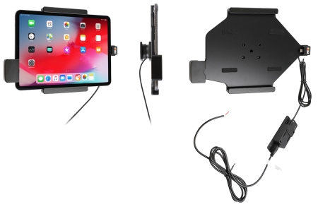 Brodit Hållare med fjäder-lås, Apple iPad Air 11 (A2902, A2903, A2904)/Air 11 2025 M3 (A3266, A3267, A2370)/Air 4th Gen (A2072, A2316, A2324, A2325)/Air 5th Gen (A2588, A2589, A2591)/Pro 11 2018 (A1980, A2013, A1934, A1979)/Pro 11 2020 2nd Generation  (A2 i gruppen Billjud / Smartphone i bil / Mobilhållare hos Winn Scandinavia AB (240747094)