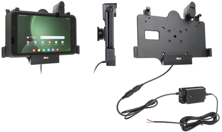 Brodit Hållare med fjäder-lås, Samsung Galaxy Tab Active 3 SM-T570/SM-T575/5 SM-X300/SM-X306B i gruppen Billjud / Smartphone i bil / Mobilhållare hos Winn Scandinavia AB (240747386)