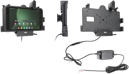 Brodit Hållare med fjäder-lås, Samsung Galaxy Tab Active 3 SM-T570/SM-T575/5 SM-X300/SM-X306B i gruppen Billjud / Smartphone i bil / Mobilhållare hos Winn Scandinavia AB (240747387)
