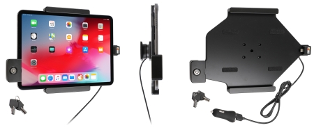 Brodit Hållare med nyckel-lås, Apple iPad Air 11 (A2902, A2903, A2904)/Air 11 2025 M3 (A3266, A3267, A2370)/Air 4th Gen (A2072, A2316, A2324, A2325)/Air 5th Gen (A2588, A2589, A2591)/Pro 11 2018 (A1980, A2013, A1934, A1979)/Pro 11 2020 2nd Generation  (A2 i gruppen B2B Winn Scandinavia hos Winn Scandinavia AB (240752094)