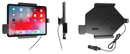 Brodit Hållare med fjäder-lås, Apple iPad Air 11 (A2902, A2903, A2904)/Air 11 2025 M3 (A3266, A3267, A2370)/Air 4th Gen (A2072, A2316, A2324, A2325)/Air 5th Gen (A2588, A2589, A2591)/Pro 11 2018 (A1980, A2013, A1934, A1979)/Pro 11 2020 2nd Generation  (A2 i gruppen Billjud / Smartphone i bil / Mobilhållare hos Winn Scandinavia AB (240753094)