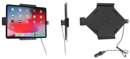 Brodit Hållare med fjäder-lås, Apple iPad Air 13 2024  (A2898, A2899, A2900)/Air 13 2025 M3 (A3268, A3268, A2371)/Pro 12,9 2018 (A1876, A1895, A1983, A2014)/Pro 12.9 2020 (A2069, A2232, A2229)/Pro 12.9 5th Gen 2021 (A2378, A2379, A2461)/Pro 12.9 6th Gen 2 i gruppen B2B Winn Scandinavia hos Winn Scandinavia AB (240753095)