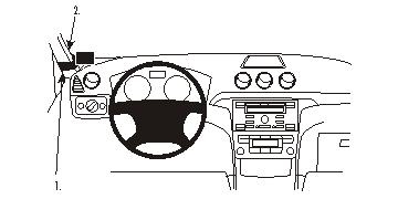 Brodit ProClip, Ford S-Max 06-15 i gruppen Billjud / Vad passar i min bil / Ford / S-Max / S-Max 2006- hos Winn Scandinavia AB (240803907)