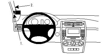 Brodit ProClip, Mercedes Benz B-Class 05-11 i gruppen Billjud / Vad passar i min bil / Mercedes / B-klass hos Winn Scandinavia AB (240804225)