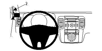 ProClip Monteringsbygel Hyundai IX20 11-15, Vänster i gruppen Billjud / Vad passar i min bil / Hyundai / IX20 / IX20 2010- hos Winn Scandinavia AB (240804449)