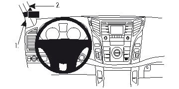 Hyundai i40 12-15, Vänster i gruppen Billjud / Vad passar i min bil / Hyundai / i40 / i40 2011-2019 hos Winn Scandinavia AB (240804687)