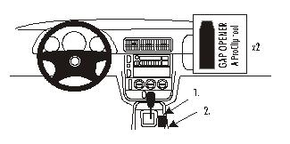 Brodit ProClip, Mercedes Benz M-Class/ML 00-04 i gruppen B2B Winn Scandinavia hos Winn Scandinavia AB (240832905)