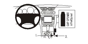 Brodit ProClip, Mercedes Benz CLS-Class 05-10 i gruppen B2B Winn Scandinavia hos Winn Scandinavia AB (240833625)