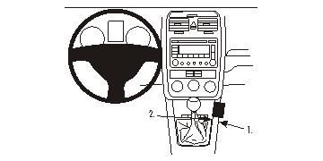 ProClip Monteringsbygel Volkswagen Jetta 06-10, Konsol i gruppen Billjud / Vad passar i min bil / Volkswagen / Jetta / Jetta 2005-2010 / Byta högtalare 2006-2011 hos Winn Scandinavia AB (240833690)