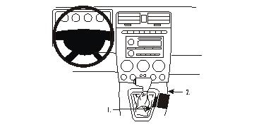 Brodit ProClip, Hummer H3 05-11 i gruppen Billjud / Vad passar i min bil / Hummer hos Winn Scandinavia AB (240833703)