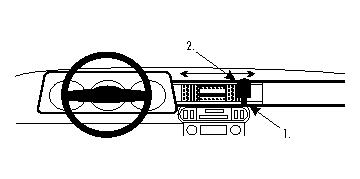 Brodit ProClip, Jaguar XJS 75-96 i gruppen Billjud / Vad passar i min bil / Jaguar hos Winn Scandinavia AB (240851576)