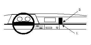Brodit ProClip, Volkswagen T4 Transporter/Pickup 80-90 i gruppen Billjud / Vad passar i min bil / Volkswagen / Transporter / Transporter T3 1979-1990 / Övrigt Transporter T3 1979-1990 hos Winn Scandinavia AB (240851889)