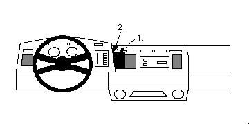 ProClip Monteringsbygel Chevrolet Astro 90-95, Centrerad i gruppen B2B Winn Scandinavia hos Winn Scandinavia AB (240851894)