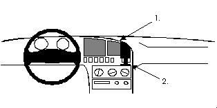 ProClip Monteringsbygel Hyundai Elantra 91-95, Centrerad i gruppen B2B Winn Scandinavia hos Winn Scandinavia AB (240851923)