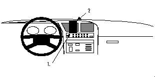 ProClip Monteringsbygel Fiat Croma 91-96, Centrerad i gruppen B2B Winn Scandinavia hos Winn Scandinavia AB (240851931)