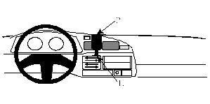 ProClip Monteringsbygel Toyota LandCruiser Hg 80 91-94, Centrerad i gruppen Billjud / Vad passar i min bil / Toyota / Landcruiser / Landcruiser 1990-1997 hos Winn Scandinavia AB (240851994)