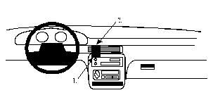 ProClip Monteringsbygel Chrysler Vision 94-98, Centrerad i gruppen B2B Winn Scandinavia hos Winn Scandinavia AB (240852055)