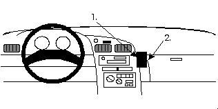 ProClip Monteringsbygel Toyota Celica 94-99, Vinklad i gruppen B2B Winn Scandinavia hos Winn Scandinavia AB (240852059)