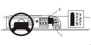 ProClip Monteringsbygel Chevrolet Silverado/Surburban/Tahoe/Pickup 95-99, Centrerad i gruppen B2B Winn Scandinavia hos Winn Scandinavia AB (240852135)