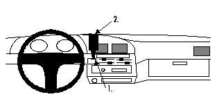 Brodit ProClip, Toyota/Volkswagen i gruppen Billjud / Vad passar i min bil / Toyota / Hilux / Hilux 1988-1997 hos Winn Scandinavia AB (240852482)