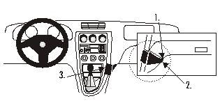 ProClip Monteringsbygel Alfa Romeo 156 98-01, Vinklad, låg i gruppen Billjud / Vad passar i min bil / Alfa Romeo hos Winn Scandinavia AB (240852517)