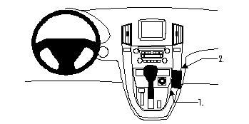 ProClip Monteringsbygel Lexus RX Serie 99-03, Vinklad i gruppen Billjud / Vad passar i min bil / Lexus hos Winn Scandinavia AB (240852614)