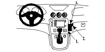 ProClip Monteringsbygel Alfa Romeo 166 99-07, Vinklad i gruppen B2B Winn Scandinavia hos Winn Scandinavia AB (240852681)