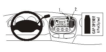 Brodit ProClip, Ford/Lincoln i gruppen Billjud / Vad passar i min bil / Ford / Expedition / Expedition 2000-2003 hos Winn Scandinavia AB (240852693)