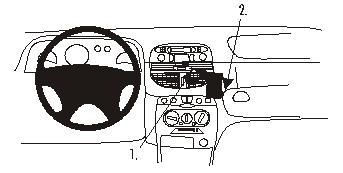 ProClip Monteringsbygel Fiat Punto 00-03, Vinklad i gruppen Billjud / Vad passar i min bil / Fiat / Punto hos Winn Scandinavia AB (240852760)
