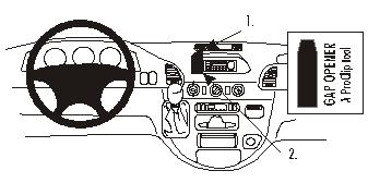 Brodit ProClip, Mercedes Benz Sprinter 00-06 i gruppen Billjud / Vad passar i min bil / Mercedes / Sprinter / Sprinter 1995-2006 hos Winn Scandinavia AB (240852796)
