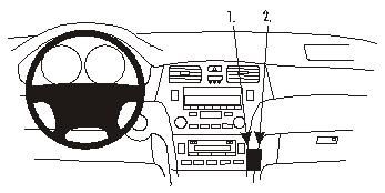 ProClip Monteringsbygel Lexus ES Serie 02-06, Vinklad i gruppen Billjud / Vad passar i min bil / Lexus hos Winn Scandinavia AB (240852956)