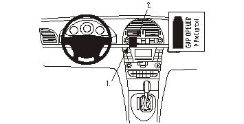 Brodit ProClip, Mercedes Benz E-Class, Coupé/Sedan/Stationwagon 02-09 i gruppen Billjud / Vad passar i min bil / Mercedes / E-klass / E-klass 2002-2009 W211 hos Winn Scandinavia AB (240853075)