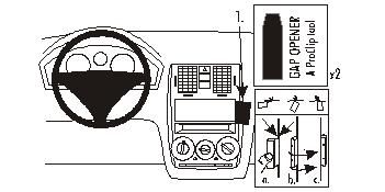 ProClip Monteringsbygel Hyundai Getz 02-05, Vinklad i gruppen B2B Winn Scandinavia hos Winn Scandinavia AB (240853140)