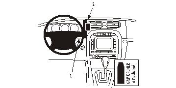 Brodit ProClip, Jaguar XJ 03-09 i gruppen B2B Winn Scandinavia hos Winn Scandinavia AB (240853383)