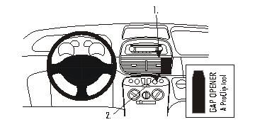ProClip Monteringsbygel Fiat Punto 04-07, Vinklad i gruppen Billjud / Vad passar i min bil / Fiat / Punto hos Winn Scandinavia AB (240853593)