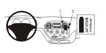 Brodit ProClip, Toyota Tundra 03-05 i gruppen Billjud / Vad passar i min bil / Toyota / Tundra hos Winn Scandinavia AB (240853662)