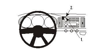 ProClip Monteringsbygel Chevrolet SSR 03-06, Centrerad i gruppen B2B Winn Scandinavia hos Winn Scandinavia AB (240853686)