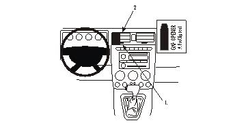 Brodit ProClip, Hummer H3 05-11 i gruppen Billjud / Vad passar i min bil / Hummer hos Winn Scandinavia AB (240853702)