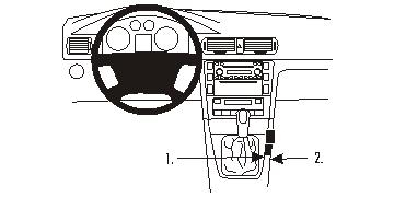 Brodit ProClip, Skoda Superb 07-08 i gruppen Billjud / Vad passar i min bil / Skoda / Skoda Superb / Skoda Superb 2001-2008 hos Winn Scandinavia AB (240853953)
